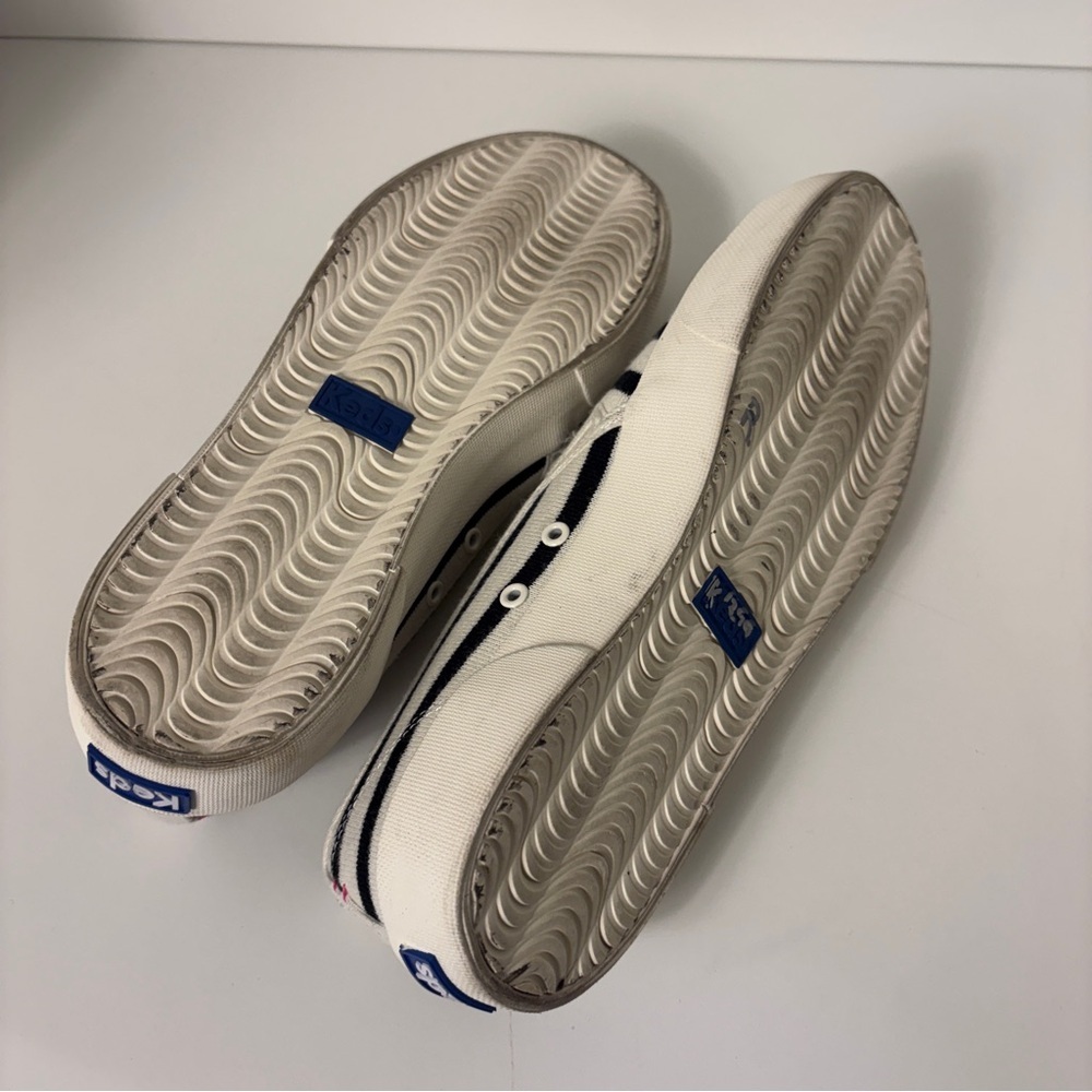 KEDS x HATCH Double Decker Bateau Stripe Slip On Sneakers - Picture 5 of 6